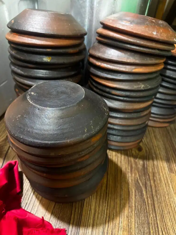Cobek Tanah Liat Ukuran 18cm