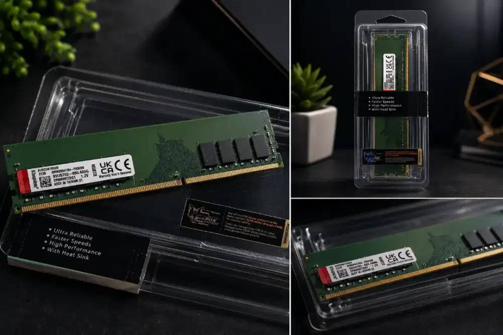 Kingston DDR4 8GB 2666MHz PC Desktop - Like New Copotan PC Baru