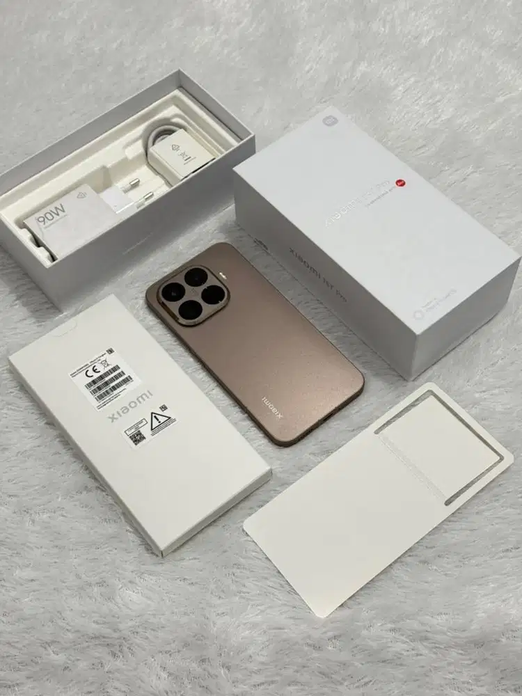 Xiaomi 15T Pro 12/512GB Like New Garansi Oktober 2027 - Mocha Gold
