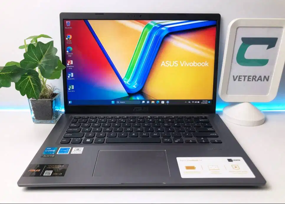 Laptop Asus VivoBook core i3 1115G4 Ram 8gb Ssd 256gb bodi slim nyaman