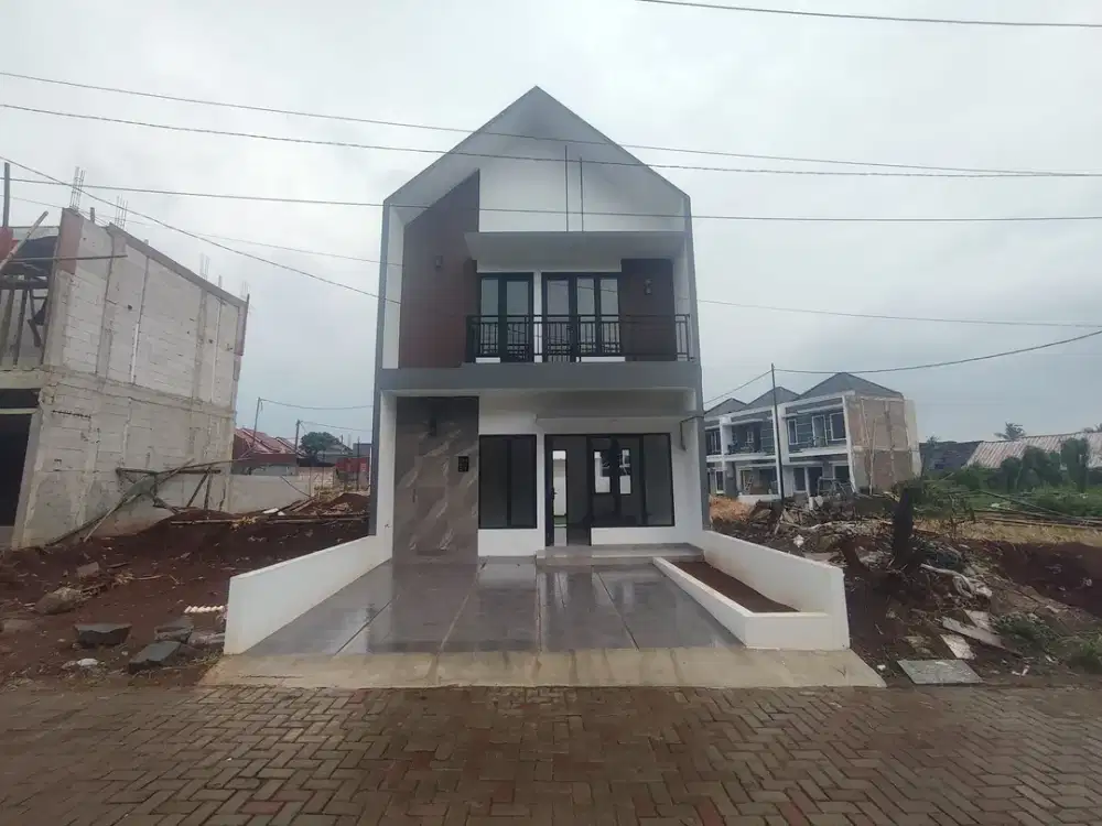Rumah Siap Huni 17 Menit ke Stasiun Depok Lama Bebas Banjir J-31910