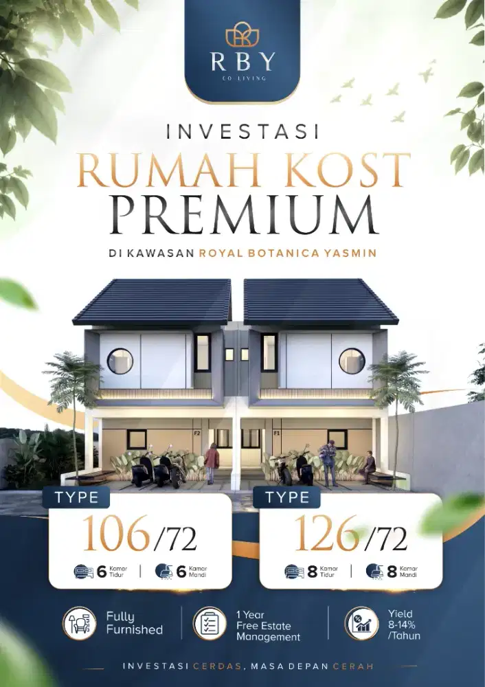 Rukost Taman Yasmin Bogor di Kawasan Pekerja, SHM Aman