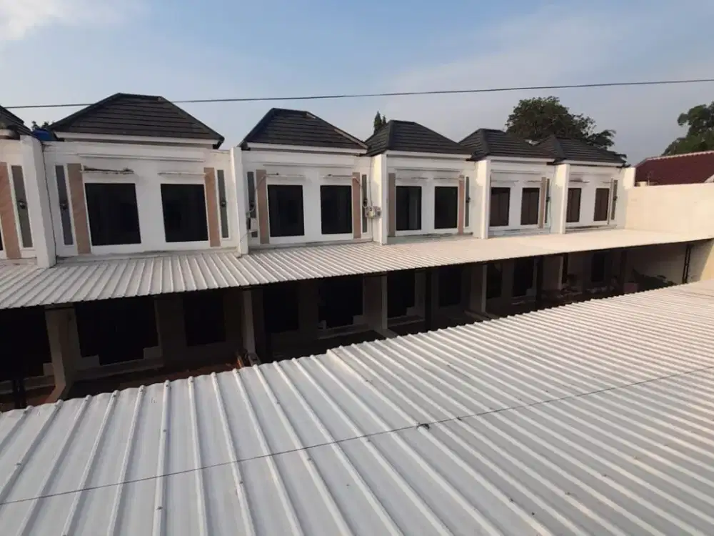 Cluster mewah 2 lantai modern dekat Jalan raya dan dekat Pintu Tol Jatiwarna harga 800juta an