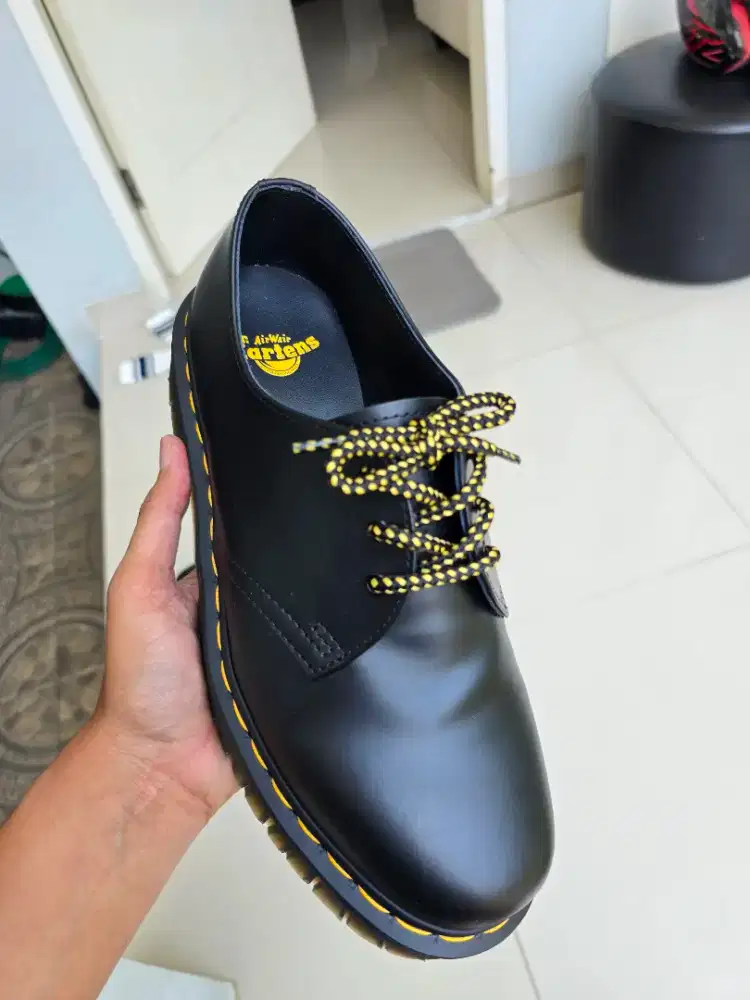 Docmart 1461 Black Smooth BEX