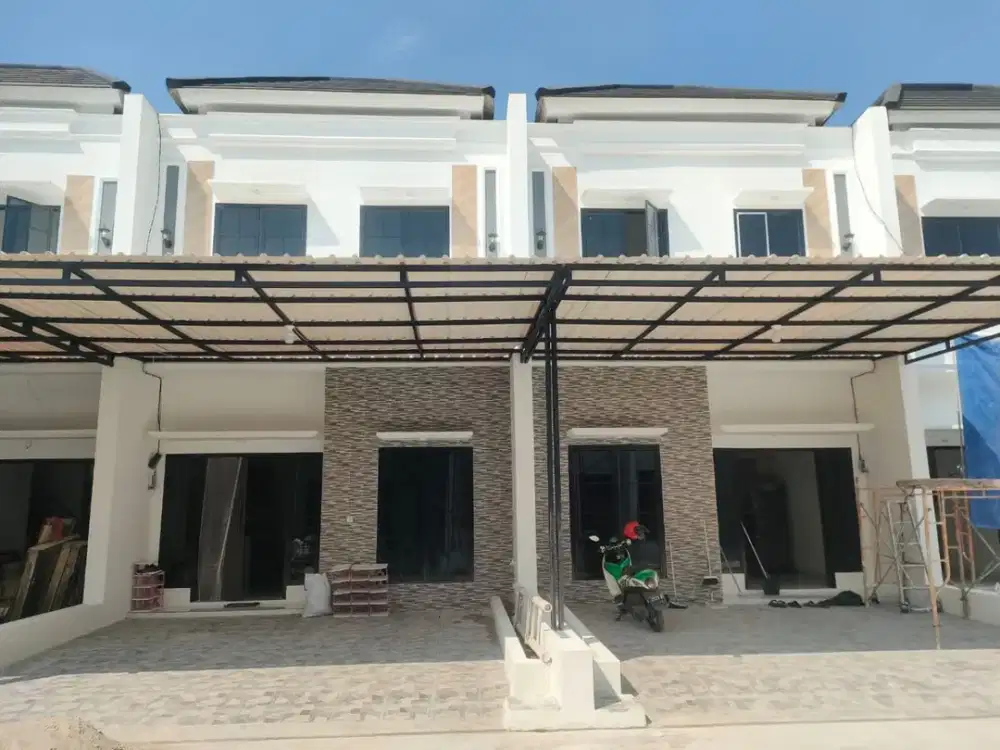 Rumah cluster siap huni di Jatiwarna lokasi dekat Jalan raya cukup booking 2juta langsung AKAD