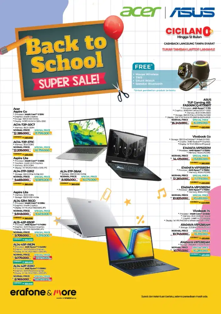 Promo cicilan laptop