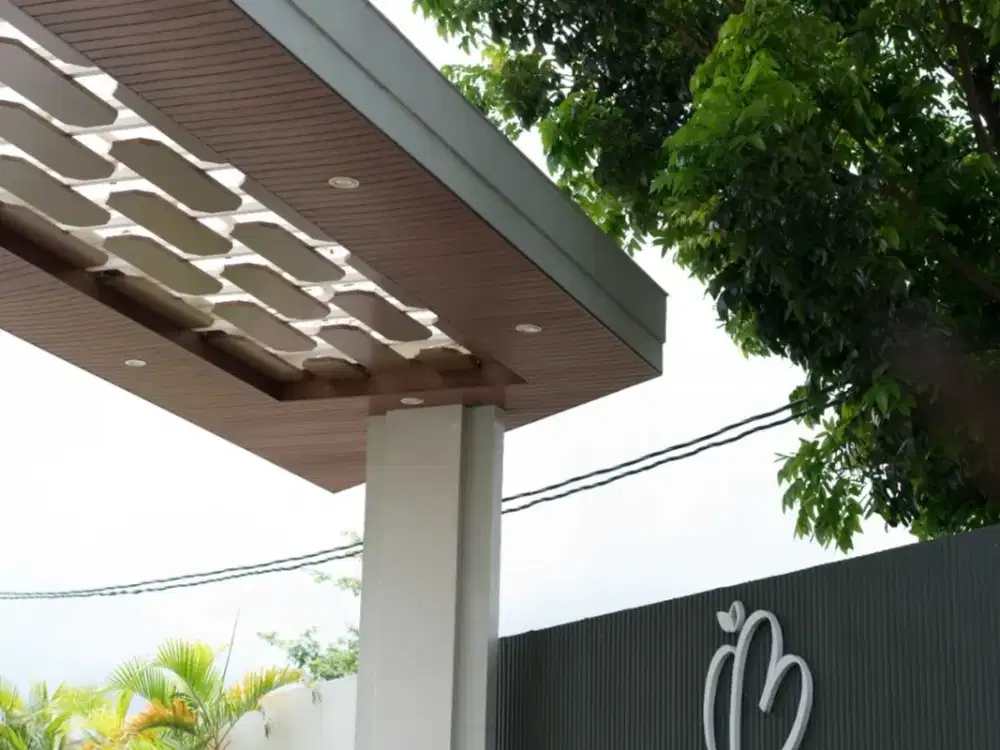 Model Rumah Minimalis Modern, Bale Bhavana, Samping Bale Mulia