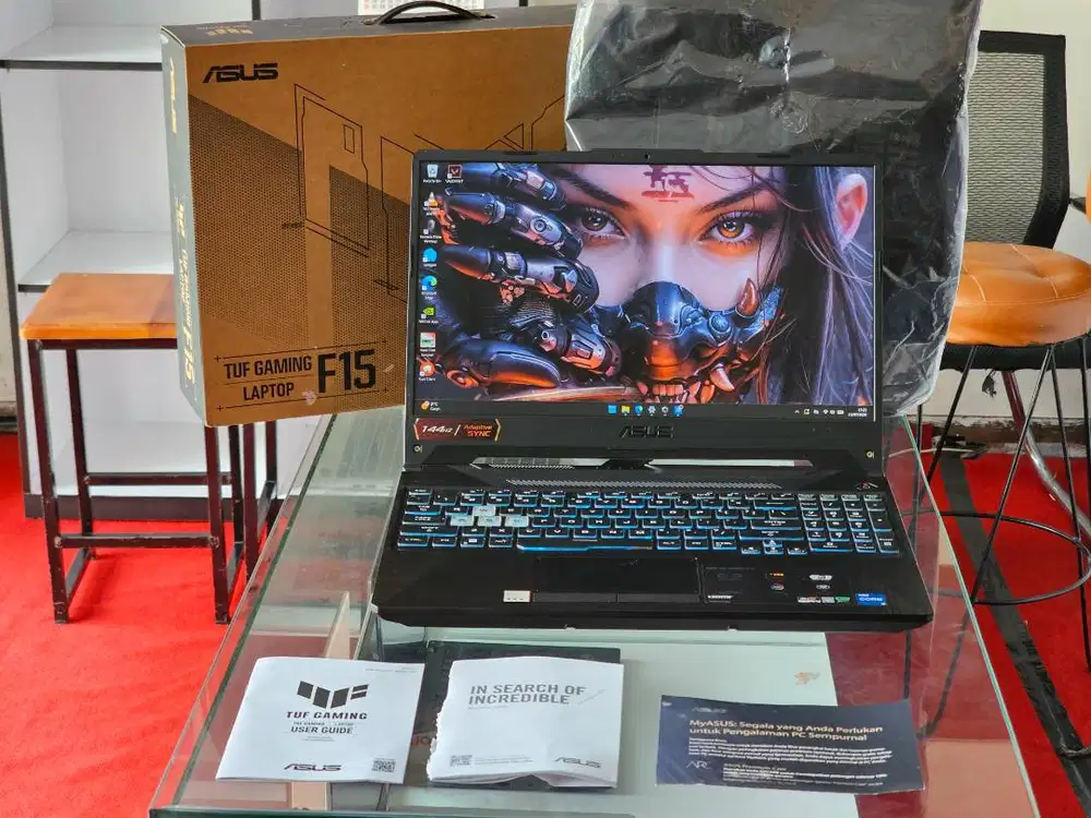 ASUS TUF Gaming F15 FX506HF intel Core i5 Gen 11 Ram 16 GB SSD 512 GB