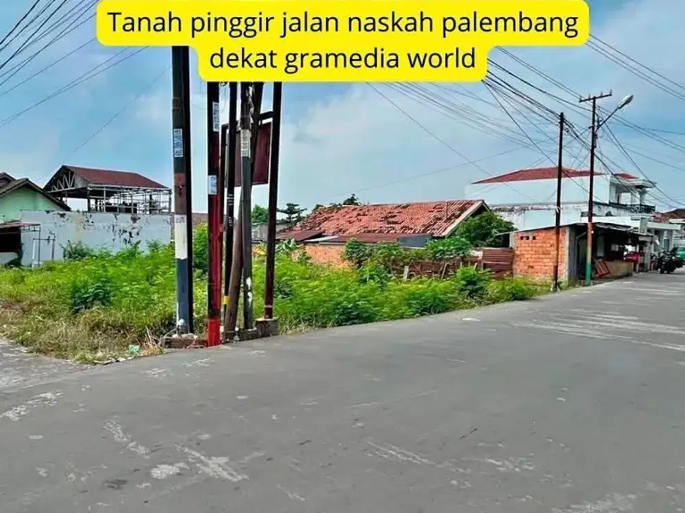 Tanah posisi hook area JL Naskah III KOTA PALEMBANG