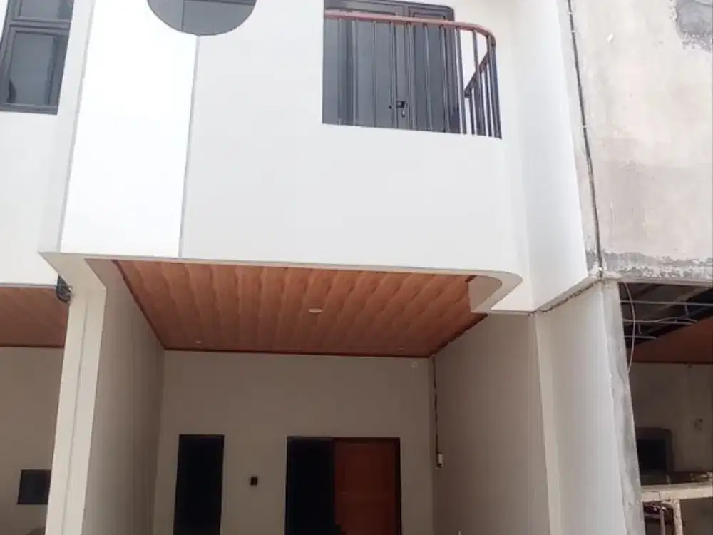 Dijual Rumah Baru Siap Huni 3 Kamar di Utan Kayu Matraman Jaktim dekat UNJ