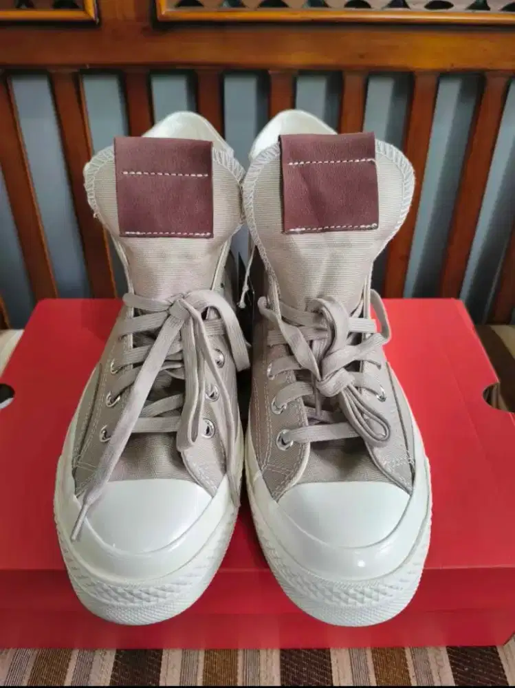 CONVERSE CHUCK 70 HI CANVAS & SUEDE BROWN