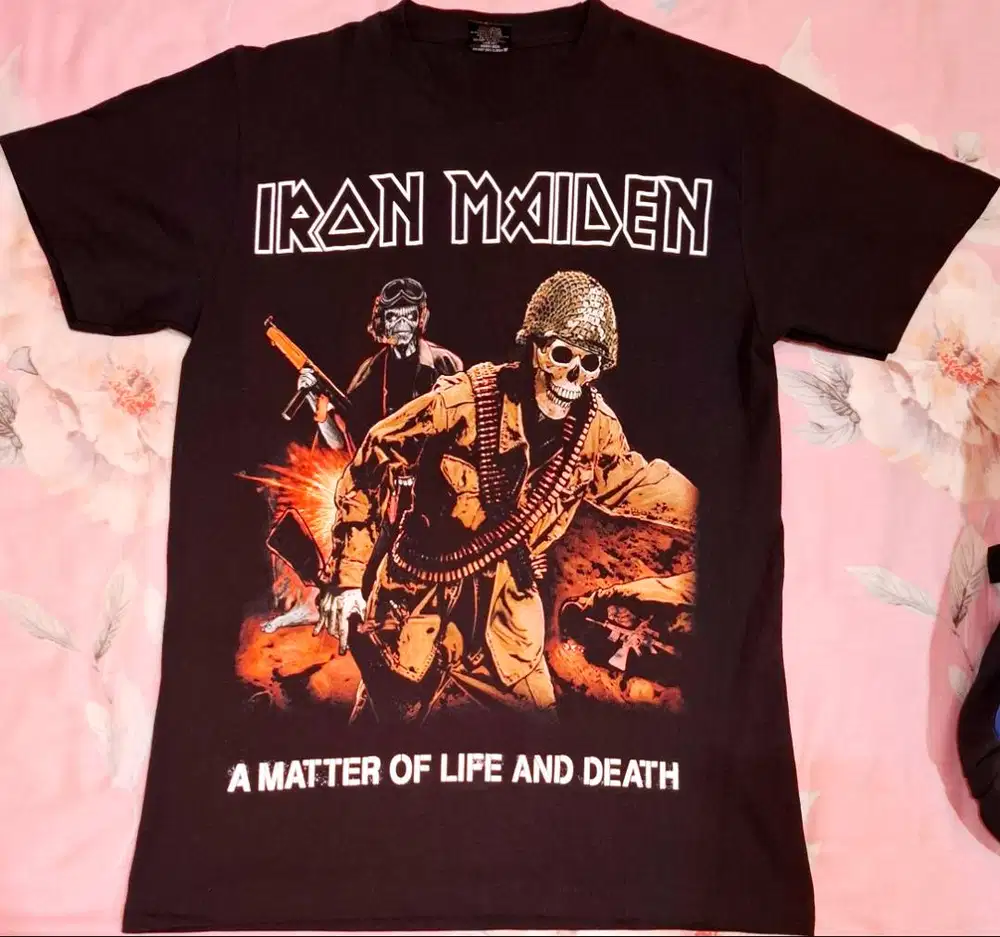 Kaos bootleg Iron maiden - A matter of life & death tour