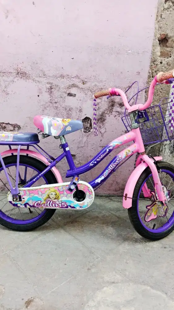 Dijual sepeda anak cewek ring 16