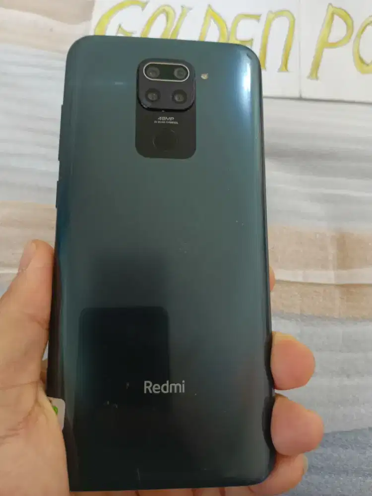 Xiaomi Note 9 128Gb/8Gb(Ram6+2Gb) Perfect#Golden ponsel
