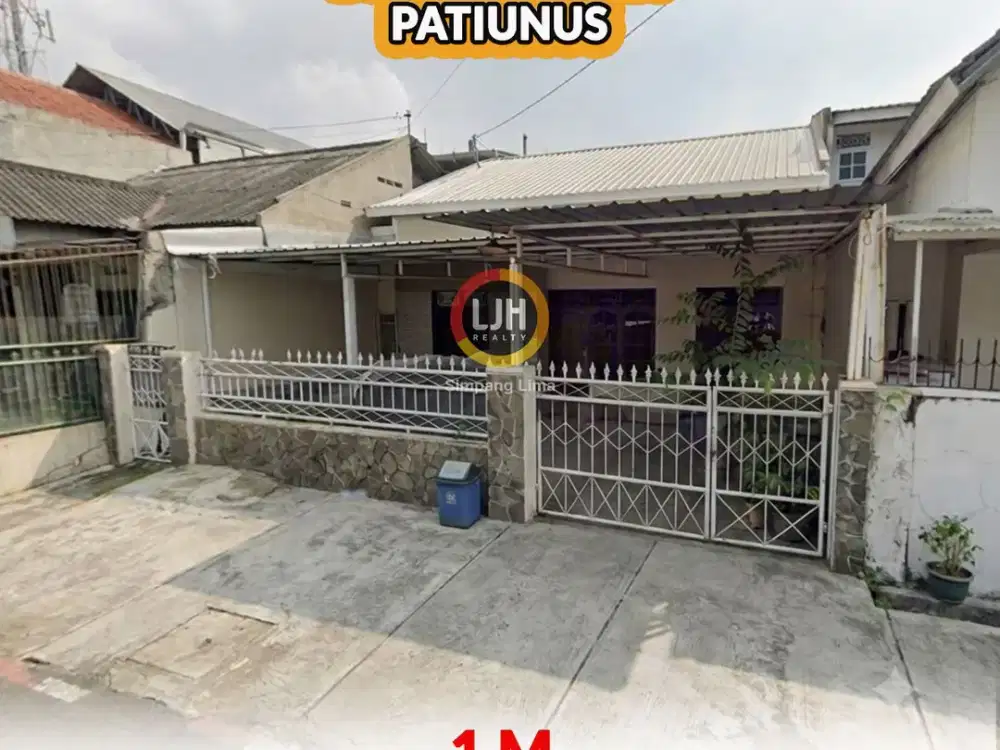Rumah 3 Kamar Tidur di Patiunus Gayamsari SHM
