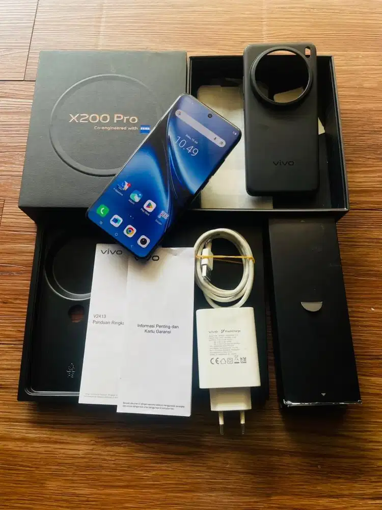 Vivo X200 pro resmi indo 16/512 gb fullset ori nominus garansi on