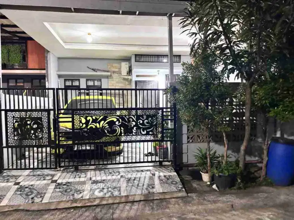 DIJUAL CEPAT RUMAH CLUSTER SEMI FURNIS SIAP HUNI SETU BEKASI