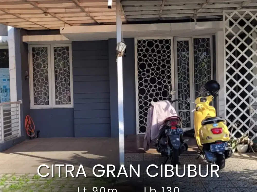 Rumah minimalis Citra Gran Cibubur