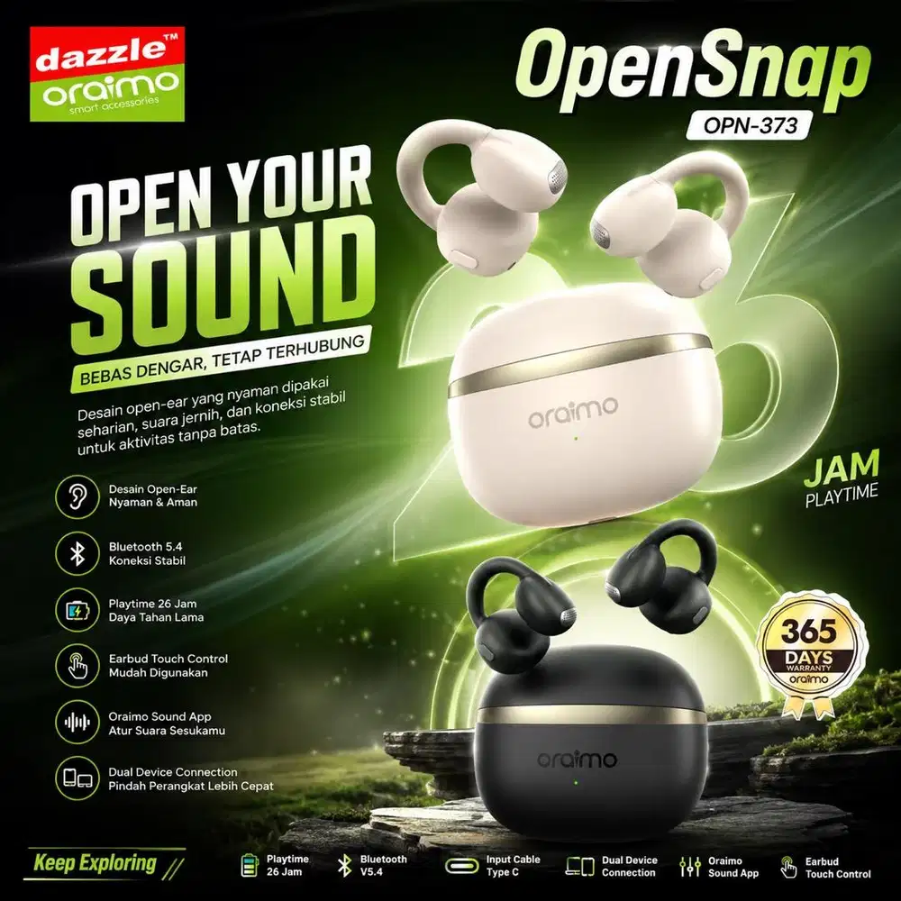 Open Ear Oraimo Open Snap OPN-373