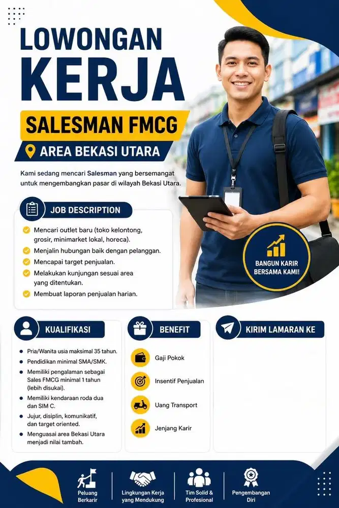 Lowongan Sales FMCG Bekasi