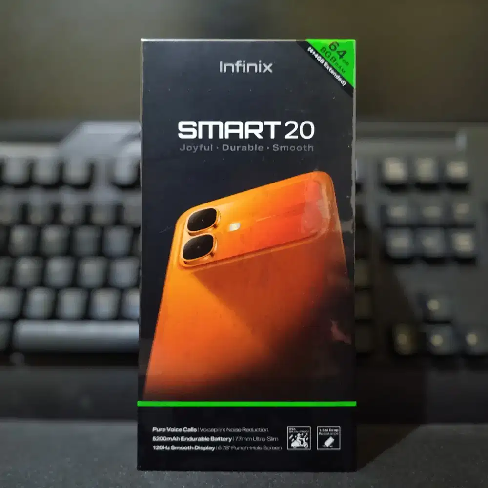 Infinix Smart 20 Ram 4/64 GB Segel Garansi Resmi