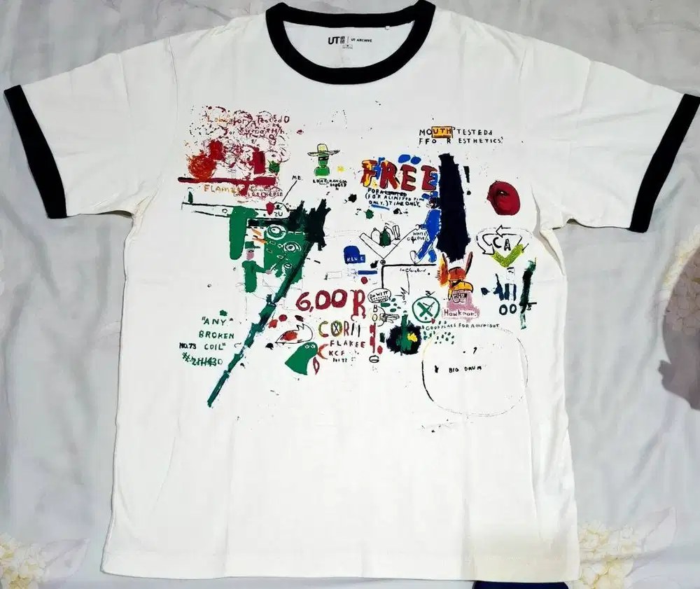 Kaos Uniqlo - Jean-Michel Basquiat - To be titled