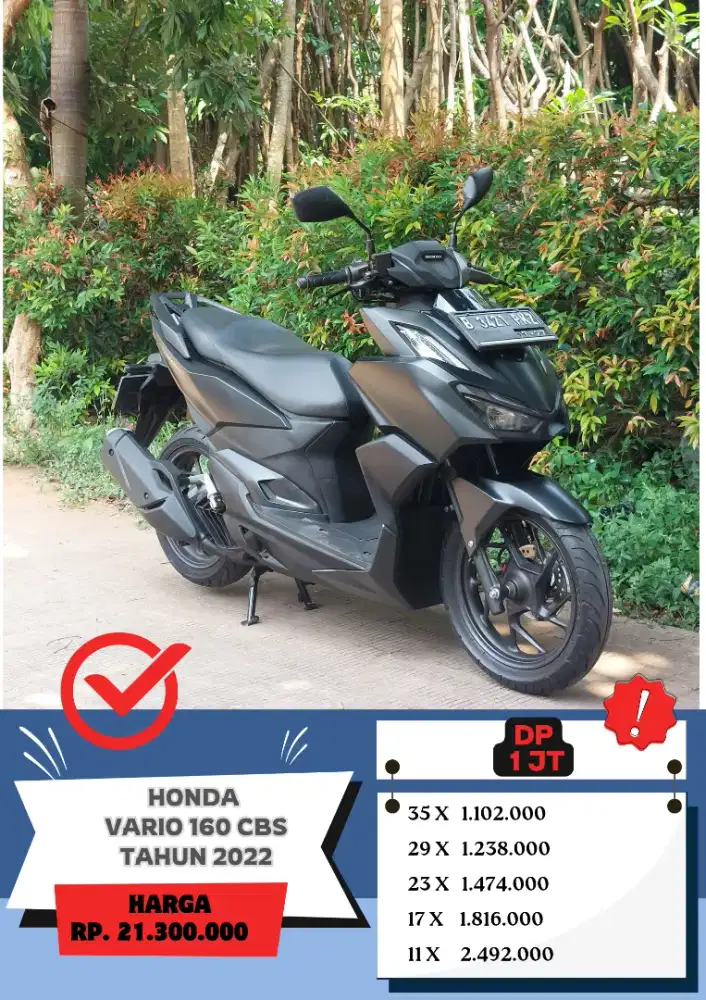Honda Vario 160 CBS Tahun 2022