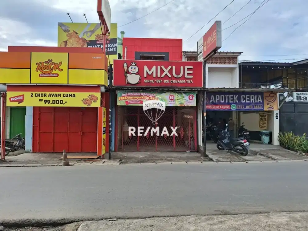 DIJUAL RUKO PINGGIR JALAN DI DAERAH CILEBUT BOGOR