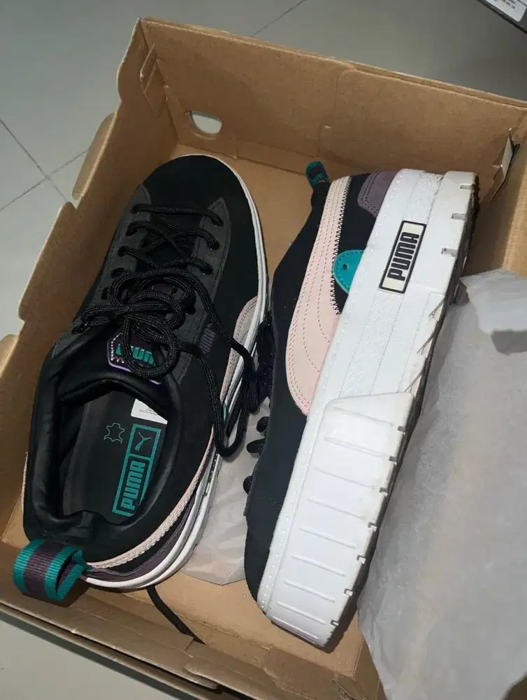 Jual sepatu PUMA blackpink, kondisi 90%