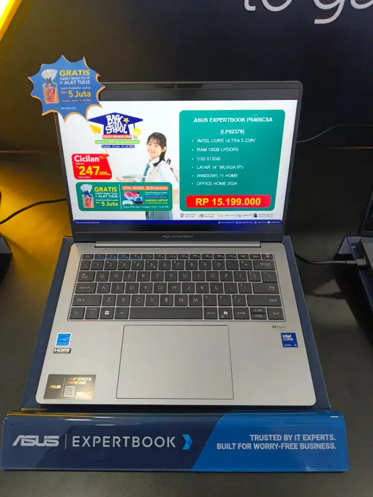 Kredit laptop ausus promo bebas 2x angsuran