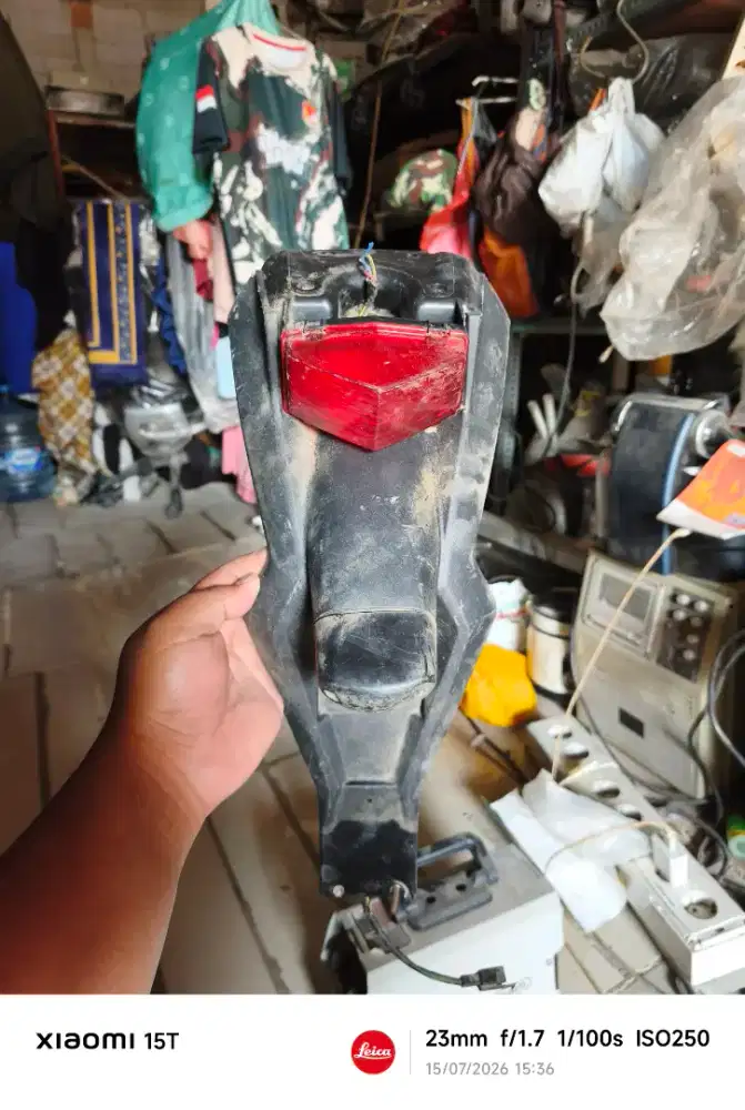 SPAKBOR BELAKANG KAWASAKI KLX TIPE S OLD LAMA ORIGINAL