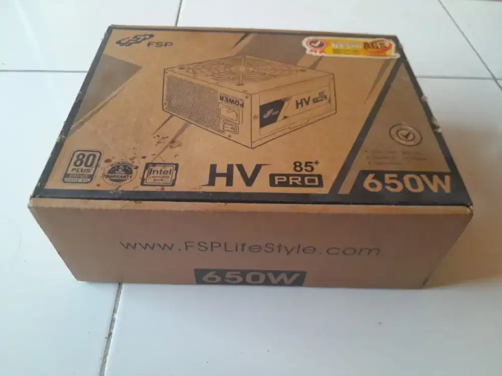 Power Supply FSP HV Pro 85+ 650W