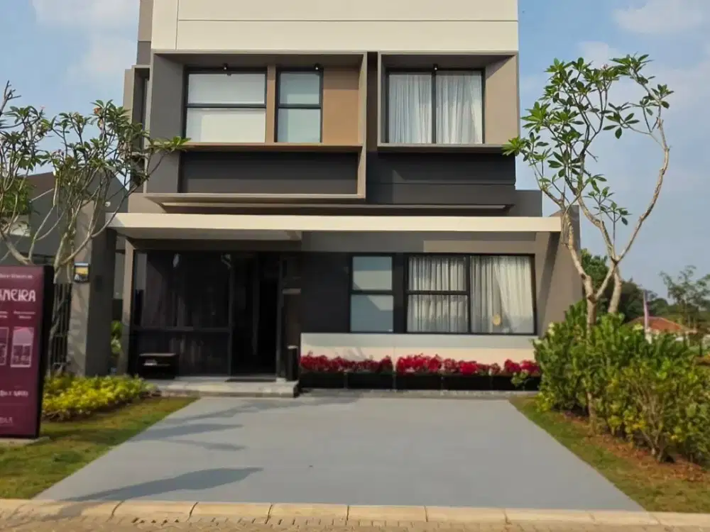 Dijual Rumah Brand New 2 Lantai View Danau di Cluster Southbank At Shila Sawangan Mulai Rp2,9 M Dekat Akses Tol