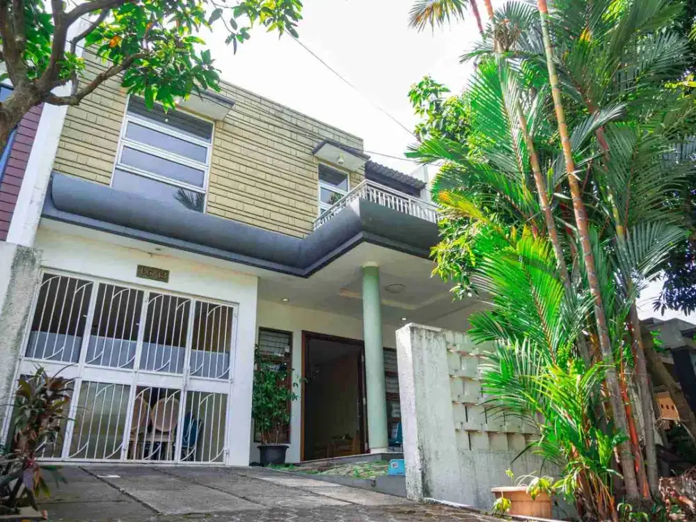 JUAL RUMAH PERMATA PURI LAGUNA SHM RADAR AURI BANGUNAN 2 LANTAI RAPI SIAP HUNI