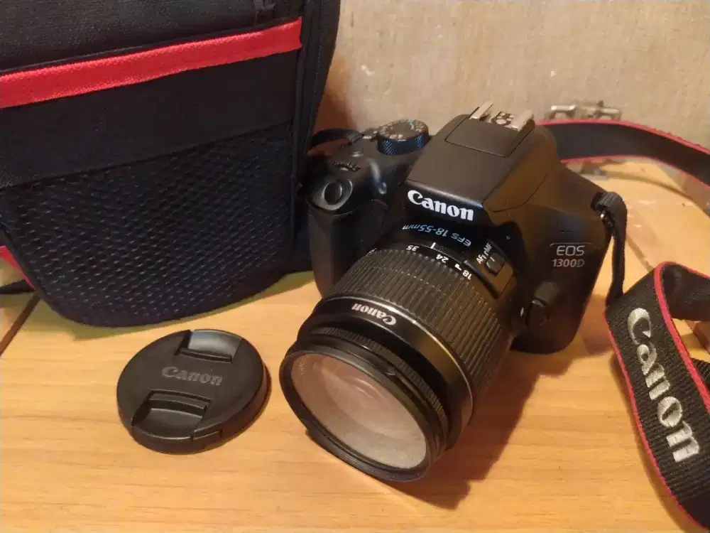 Kamera dslr canon 1300d wifi murah siap pakai