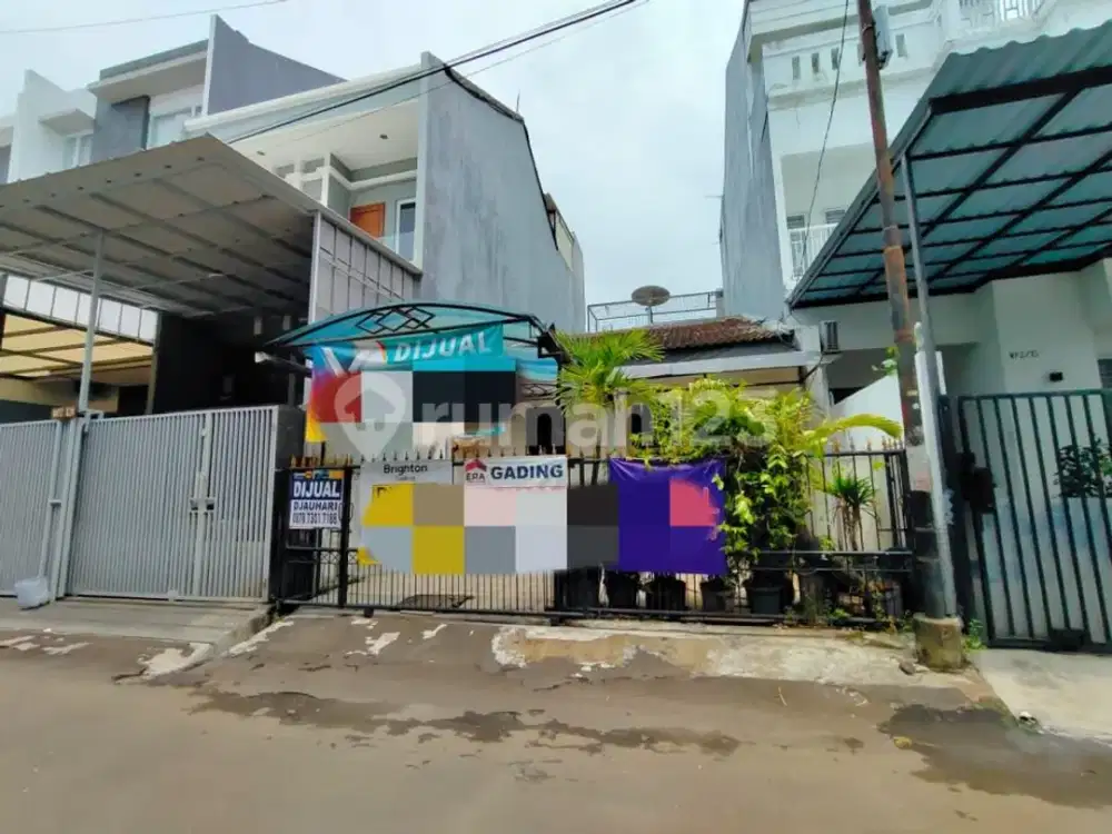 Dijual Murah, Rumah Tua Hitung Tanah ,Deket Mall Mkg ,Di Janur Kuning Kelapa Gading