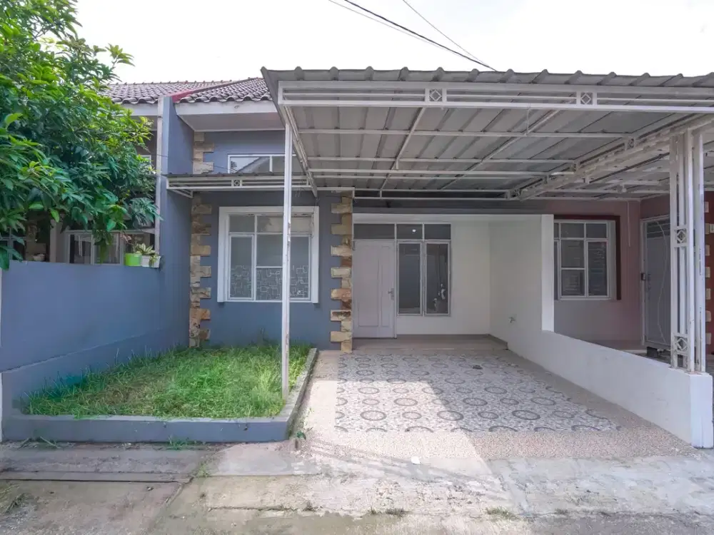 Rumah 2 Kamar Siap KPR 12 Menit ke RS Alia Depok Hadap Selatan J-51053