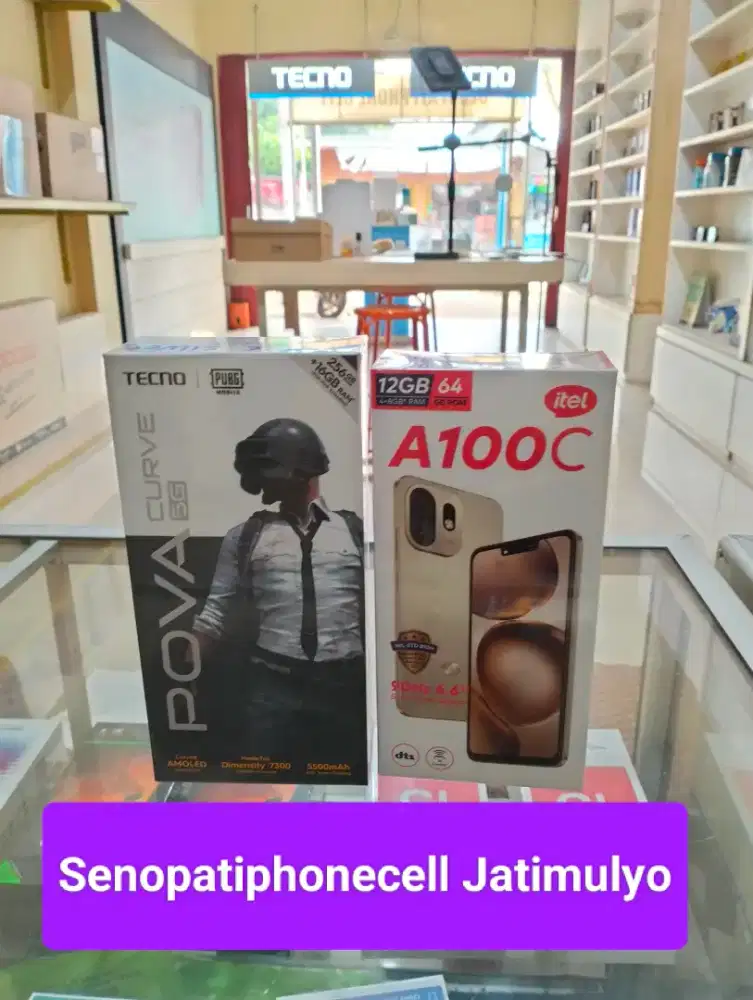 Tecno Pova Curve 5G Ram 8+8/256 GB Garansi Resmi