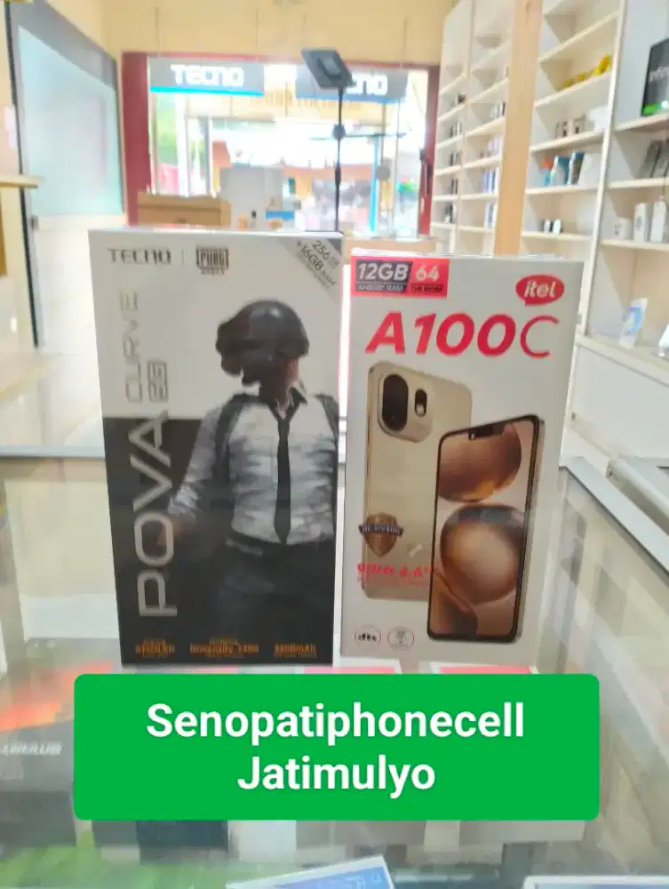 Itell A100C Ram 4+8/64 GB Garansi Resmi harga promo