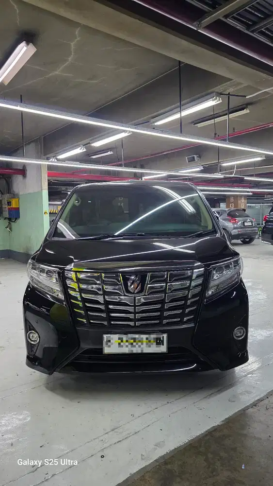 Alphard Tangan pertama!! Service record