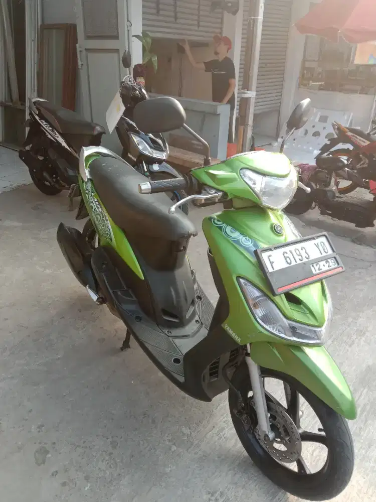 Mio smile th 2010,ss lengkap plt F pjk mati 6x,mesin cvt msih orisinil
