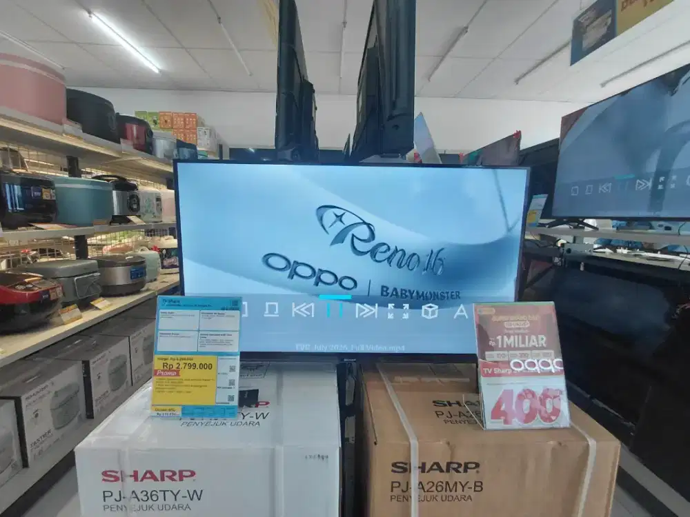 TV SHARP 32 Inch 2K Google TV