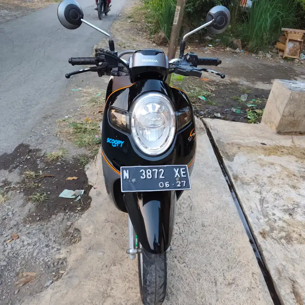 Scoopy 2017 lengkap orep barang mulus tangan pertama