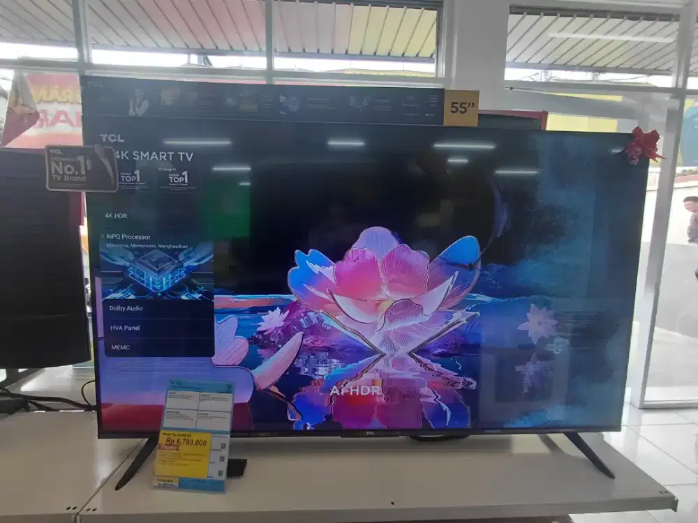 TV TCL 55 Inch 4K UHD Google TV