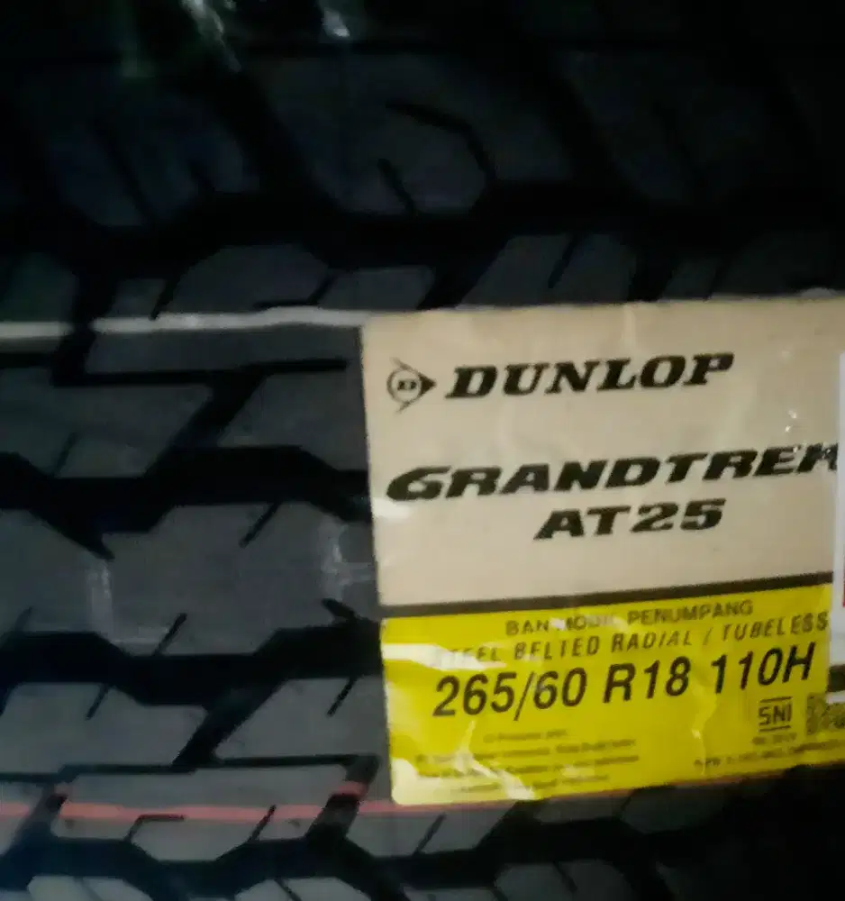 Dunlop grandtrex r18 265/60