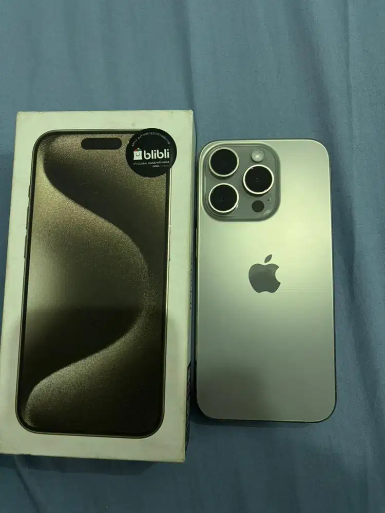 IPhone 15 Pro - 128Gb - Titanium - BliBli