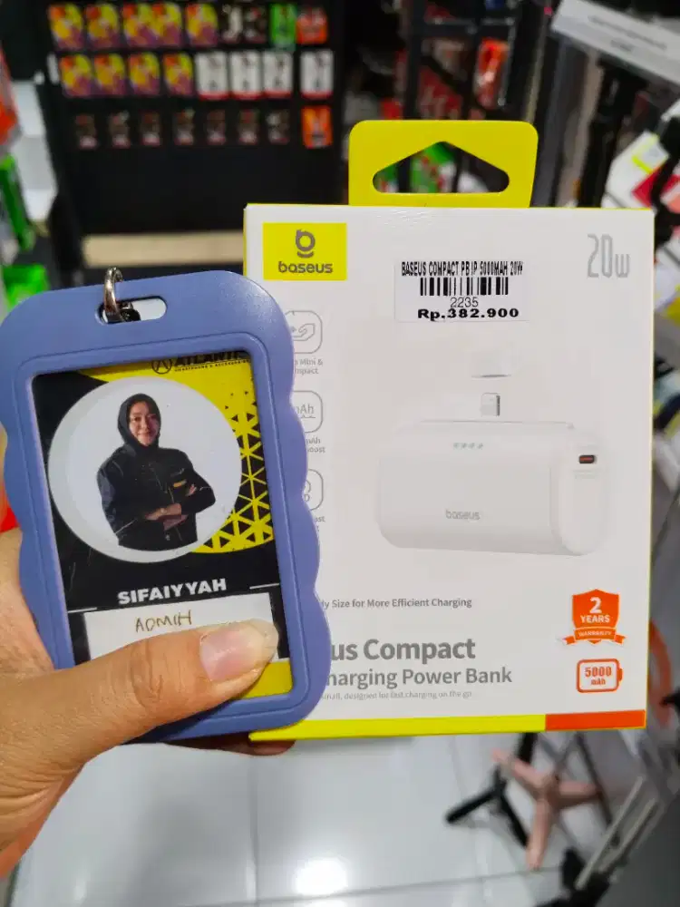 BASEUS COMPACT PB IP 5000MAH 20W | ATLANTIS DAHSYAT