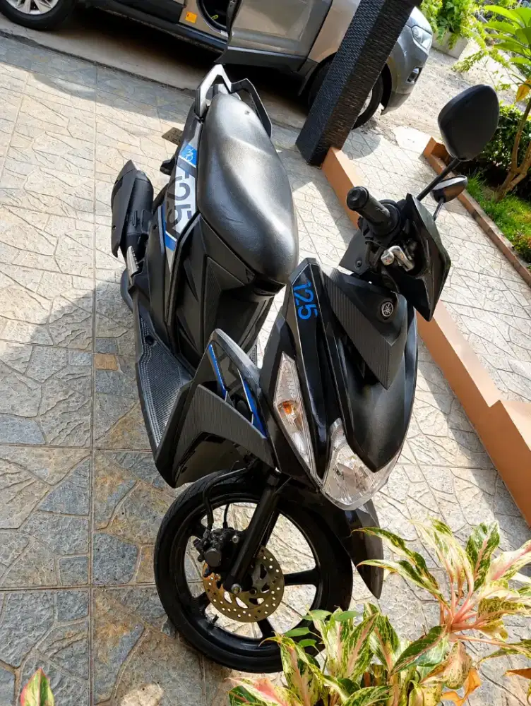 Yamaha Mio M3 125 Blue Core 2017 Pajak Hidup STNK BPKB Lengkap
