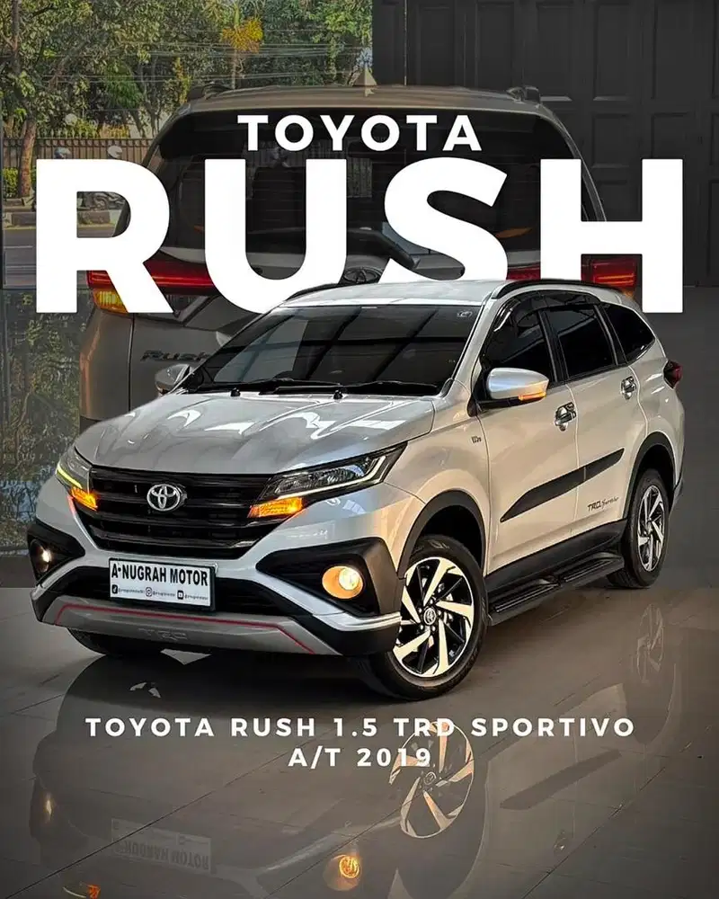 KILOMETER 70RIBU !! Toyota RUSH TRD MATIC 2019 || ANM