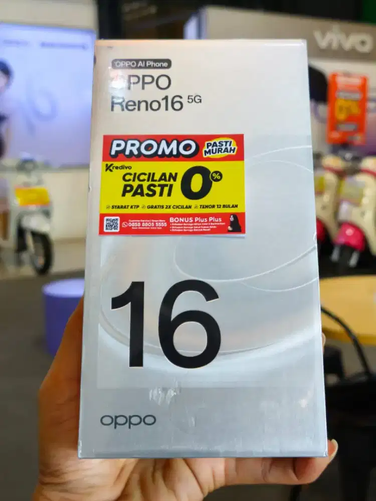 OPPO RENO 16 5G PAKAI KARTU KREDIT BUNGA 0%